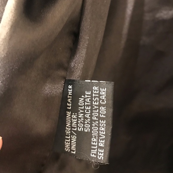 NEW!! sTs Leather Biker Jacket - Picture 5 of 5